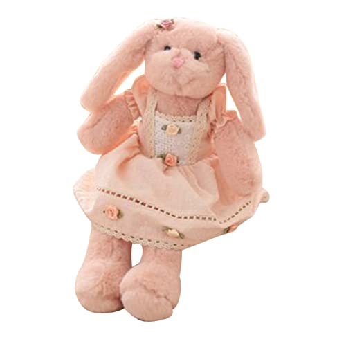 Hohopeti Kaninchen Plüschspielzeug Großes Kuscheltier aus Hochwertigem Geburtstagsgeschenk für Vielseitig Dekoration für Bett Sofa von Hohopeti