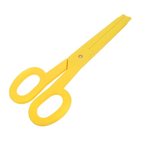 Hohopeti Kinderkostüm Große Gelbe Plastikschere Bühnenrequisite Sicher für Rollenspiele Party Zubehör für Kreative Darbietung von Hohopeti