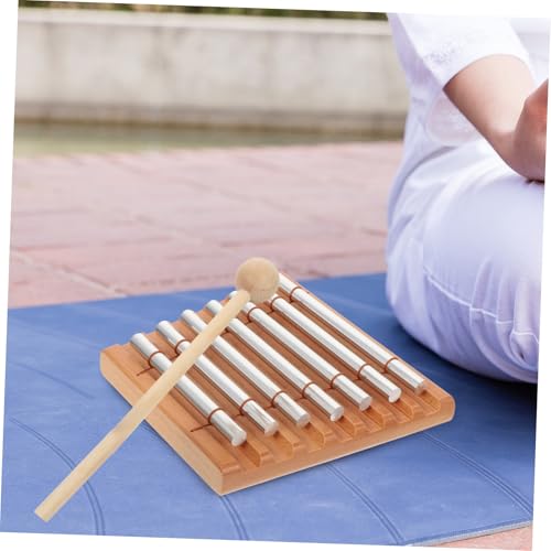 Hohopeti Klangstab Handglocke Percussion Instrument für Musikunterricht Anfänger Geeignet Tragbar Angenehm Klingend für Klassen Yoga Meditation und Outdoor aktivitäten Hohopeti Klangstab Handglocke Percussion Instrument für Musikunterricht Anfänger Geeignet Tragbar Angenehm Klingend für Klassen Yoga Meditation und Outdoor aktivitäten von Hohopeti