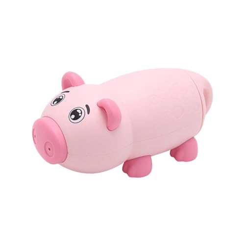 Hohopeti Kleines Schwein Wasserpistole aus Hochwertigem Kunststoff Leichtes Tragbares Wasserspritzspielzeug für Strand und Pool Interaktives Outdoor spaßspielzeug für Eltern im Sommer von Hohopeti