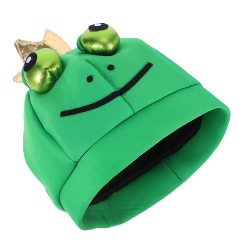 Hohopeti Kostümhut Cartoon Frosch Vollkopf Hut Leicht Vielseitig Für Halloween Party Bühne Fotoshooting Unisex Erwachsene Hohopeti Kostümhut Cartoon Frosch Vollkopf Hut Leicht Vielseitig Für Halloween Party Bühne Fotoshooting Unisex Erwachsene von Hohopeti