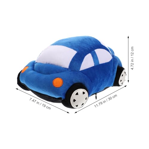 Hohopeti Kreatives Plüschauto Cartoon Kuscheltier aus Hochwertigem und Pp Baumwolle Weiches für Kindergeburtstag Weihnachtsdeko Geschenk für Büro von Hohopeti