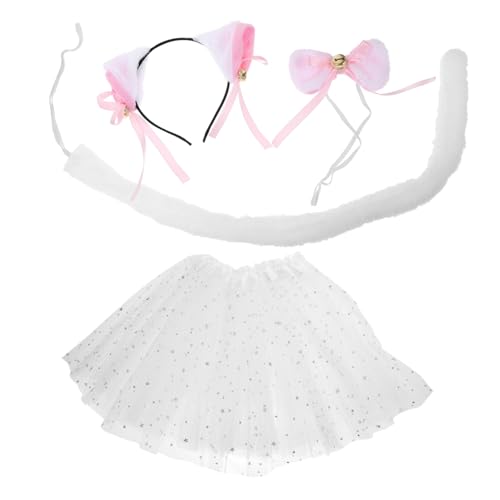 Hohopeti Kuscheliges Katzenohren cosplay Haarschmuck Schleife und Glocke Verstellbarer Party haarreif für Frauen und Mädchen Geeignet für Karneval und Halloween Hohopeti Kuscheliges Katzenohren cosplay Haarschmuck Schleife und Glocke Verstellbarer Party haarreif für Frauen und Mädchen Geeignet für Karneval und Halloween von Hohopeti