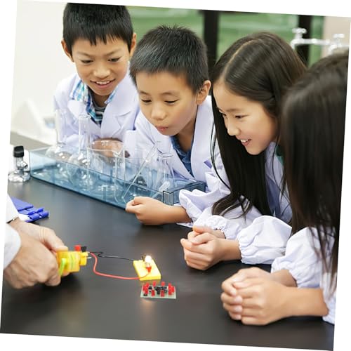 Hohopeti LED lichtkreis DIY Bausatz mit Lucky Wheel Lampe Batteriebetriebenes Wissenschaftliches Experimentierset für Schüler Kreatives Elektronikspielzeug zur Eltern Junge Hohopeti LED lichtkreis DIY Bausatz mit Lucky Wheel Lampe Batteriebetriebenes Wissenschaftliches Experimentierset für Schüler Kreatives Elektronikspielzeug zur Eltern Junge von Hohopeti