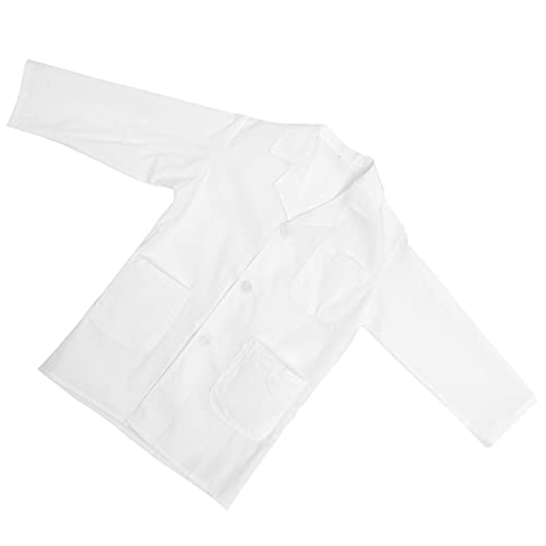Hohopeti Kinder Laborkittel Anzug Waschbar Wissenschaftler Kleidung 105cm Kinder Zubehör Cosplay von Hohopeti
