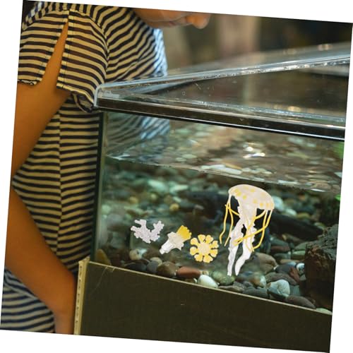 Hohopeti Lernspielzeug Wasserwelt aus Sicher und Interaktiv Lebenszyklus Wasserqualle Figuren für Vorschule Aquarium Dekoration und Motorische Hohopeti Lernspielzeug Wasserwelt aus Sicher und Interaktiv Lebenszyklus Wasserqualle Figuren für Vorschule Aquarium Dekoration und Motorische von Hohopeti