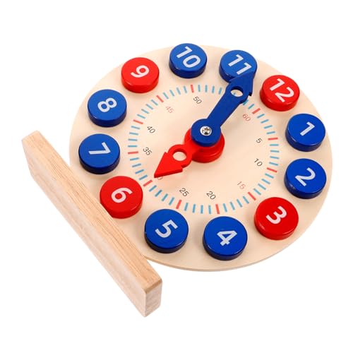 Hohopeti Lernuhr Holzspielzeug Zeitverständnis Uhr Modell Pädagogisch für Vorschule Grundschule Lernen Hohopeti Lernuhr Holzspielzeug Zeitverständnis Uhr Modell Pädagogisch für Vorschule Grundschule Lernen von Hohopeti