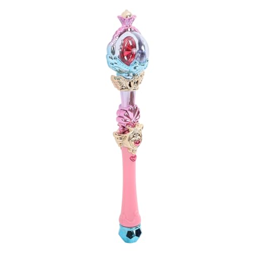 Hohopeti Leuchtender Feenstab mit Musik und LED Licht Zauberstab für Kindergeburtstag Robustes Design Einfach zu Halten als Party und Cosplay Accessoire von Hohopeti