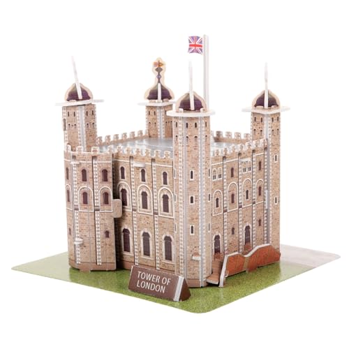 Hohopeti London Tower Puzzle Bausatz für Erwachsene und Berühmt Bauwerk Modell Kinderfreundlich Pädagogisch Dekorativ Fördert Denkfähigkeit und Kommunikation Teile von Hohopeti