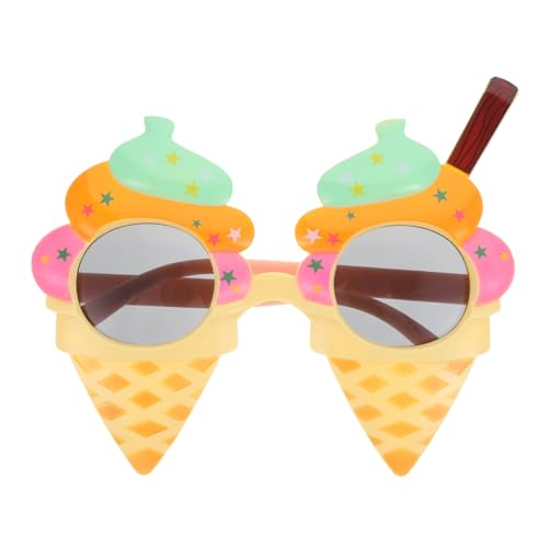 Hohopeti Lustige Partybrille aus Hochwertigem Kreative Bunte Sonnenbrille im Eiscreme Design Dekorative Foto Requisite für Geburtstag Festival Karneval und Freundetreffen Hohopeti Lustige Partybrille aus Hochwertigem Kreative Bunte Sonnenbrille im Eiscreme Design Dekorative Foto Requisite für Geburtstag Festival Karneval und Freundetreffen von Hohopeti