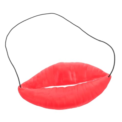 Hohopeti Lustige Rote Plastik Mund Requisiten für Hochzeit Prank Spiel Cosplay Zubehör für Trauzeugen Auffällige Rote Lippen für Unterhaltsame Hochzeitsfeiern Hohopeti Lustige Rote Plastik Mund Requisiten für Hochzeit Prank Spiel Cosplay Zubehör für Trauzeugen Auffällige Rote Lippen für Unterhaltsame Hochzeitsfeiern von Hohopeti