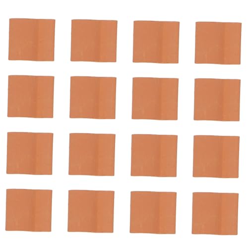 Hohopeti Maßstab Rote Mauersteine für Sandtisch Landschaftsbau Mikro Landschaftsbausteine für Garten Feengarten und Diorama Zubehör von Hohopeti