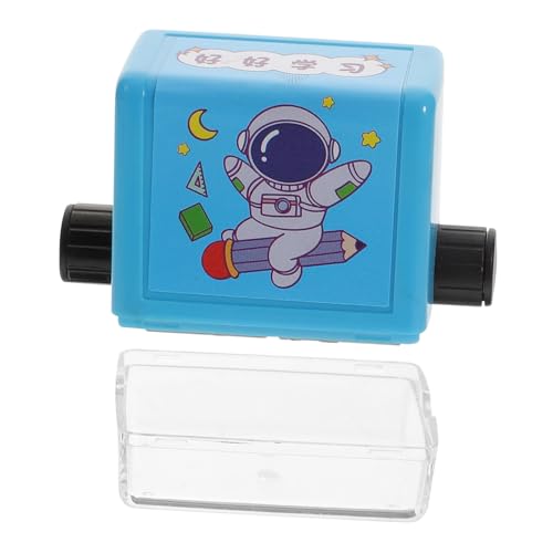 Hohopeti Mathe Roller Stempel Multiplikation für Lernroller Stempel mit Automatischer Tintenabgabe Wiederverwendbar für Grundschule Matheübungen Spielerisches Lernen von Hohopeti
