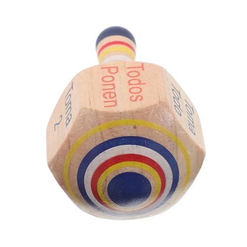 Hohopeti Mexikanischer Holzkreisel Spinning Top Handgefertigt Glattes Drehen Kompaktes Holzspielzeug für Konzentration Partygeschenk und Pädagogisches Hohopeti Mexikanischer Holzkreisel Spinning Top Handgefertigt Glattes Drehen Kompaktes Holzspielzeug für Konzentration Partygeschenk und Pädagogisches von Hohopeti
