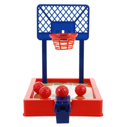 Hohopeti Mini Desktop Basketballspiel mit Bällen Interaktives Fingerbasketball für Erwachsene Stressabbauendes Tischspiel Partygeschenk und Pädagogisches Lernspielzeug von Hohopeti