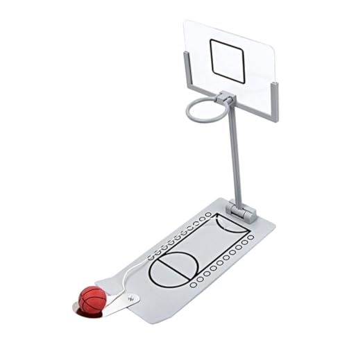Hohopeti Mini Faltbarer Basketballkorb Tischspielzeug Tragbares Finger basketballspiel für Fördert Feinmotorik und Hand Auge koordination Leichtes Mobiles Geschenkidee für Mädchen und von Hohopeti