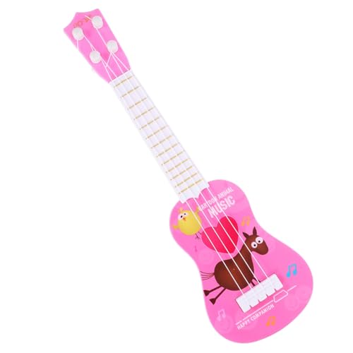Hohopeti Mini Gitarre aus Langlebigem Material Leicht und Handlich Pädagogisches Musikinstrument zur Frühen von Rhythmus und Kreativität Geeignet für Jungen und Mädchen Ab Jahren von Hohopeti