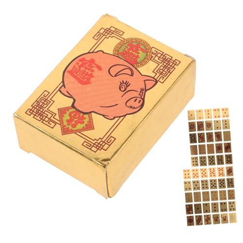 Hohopeti Mini Goldene Pokerkarten Lernspielzeug Miniatur Kartenspiel Wiederverwendbar Kompakt Leicht Tragbar Für Kreativität Und Kommunikation von Hohopeti