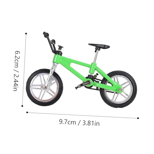 Hohopeti Mini MTB Finger Fahrrad Modell aus Legierung Bewegliche Teile Langlebiges Tischdekoration und Sportspiel für Geschenk für Jungen und Mädchen von Hohopeti