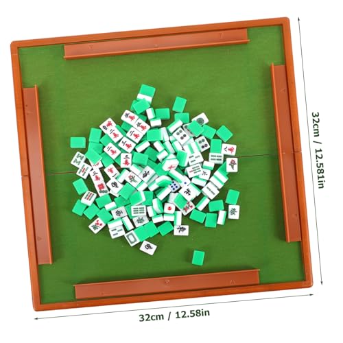 Hohopeti Mini Mahjong Set Reise Edition Tragbares Tischspiel mit Komplettem Zubehör Leichtes Handliches Mahjong für Unterwegs Fördert Koordination und Logisches Denken Zufällige Farbe Hohopeti Mini Mahjong Set Reise Edition Tragbares Tischspiel mit Komplettem Zubehör Leichtes Handliches Mahjong für Unterwegs Fördert Koordination und Logisches Denken Zufällige Farbe von Hohopeti