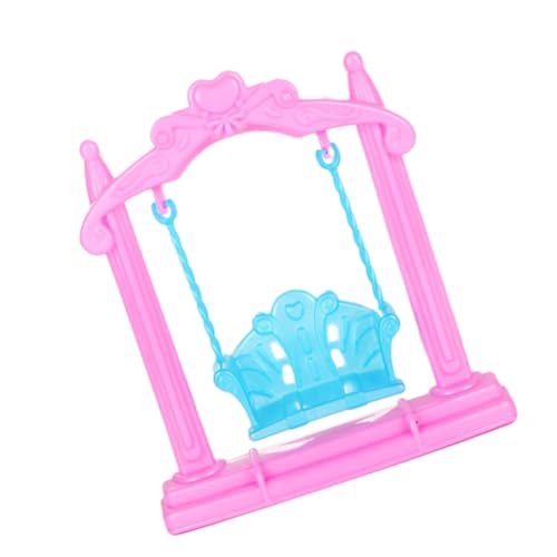 Hohopeti Mini Puppenhaus Schaukel Rosa Miniatur Schaukelspielzeug Beweglich Leicht Tragbar Puppenhaus Zubehör für Fantasievolles und Dekorative Hausmöbel Hohopeti Mini Puppenhaus Schaukel Rosa Miniatur Schaukelspielzeug Beweglich Leicht Tragbar Puppenhaus Zubehör für Fantasievolles und Dekorative Hausmöbel von Hohopeti