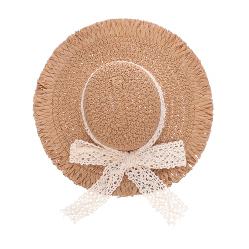 Hohopeti Mini Strohhut Kleine Mütze Mit Feiner Spitze Robuster Miniatur Strohhut Für Puppen Vielseitig Verwendbar Für DIY Basteln Und Puppenhaus Dekoration Hohopeti Mini Strohhut Kleine Mütze Mit Feiner Spitze Robuster Miniatur Strohhut Für Puppen Vielseitig Verwendbar Für DIY Basteln Und Puppenhaus Dekoration von Hohopeti