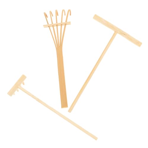 Hohopeti Mini Zen Gartenrechen Kleine Sandspielzeug Rechen für Tischdeko und DIY Sandgarten Glatte Oberfläche Hautfreundlich Geschenk für Sandkastenfreunde und Kreative Landschaften Hohopeti Mini Zen Gartenrechen Kleine Sandspielzeug Rechen für Tischdeko und DIY Sandgarten Glatte Oberfläche Hautfreundlich Geschenk für Sandkastenfreunde und Kreative Landschaften von Hohopeti