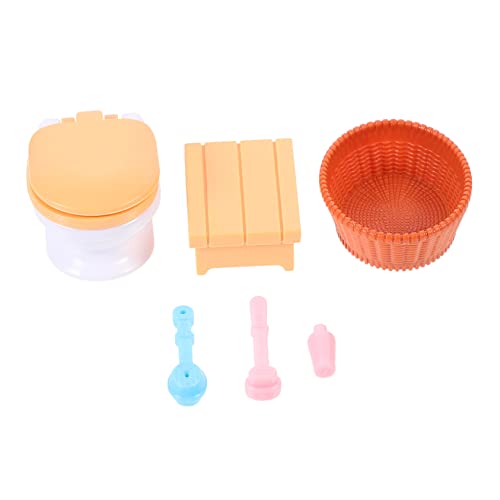 Hohopeti Miniatur Badezimmermöbel Set Aus Holz Für Puppenhäuser Miniaturmodell Mit Toilette Waschbecken Und Badewanne Ideales Puppenzubehör Für Kreative Spielwelten Hohopeti Miniatur Badezimmermöbel Set Aus Holz Für Puppenhäuser Miniaturmodell Mit Toilette Waschbecken Und Badewanne Ideales Puppenzubehör Für Kreative Spielwelten von Hohopeti
