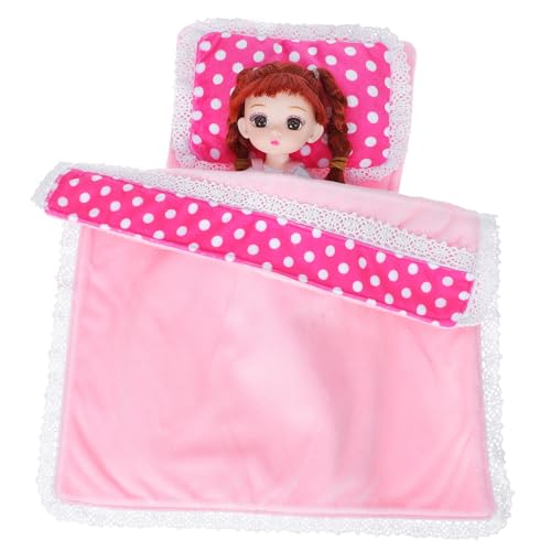 Hohopeti Miniatur Bettwäsche Teilig Velours Verdickte Puppenbettwäsche Kissen Matratze Decke Für Puppenhaus Schlafzimmer Zubehör Realistische Miniaturgröße Hohopeti Miniatur Bettwäsche Teilig Velours Verdickte Puppenbettwäsche Kissen Matratze Decke Für Puppenhaus Schlafzimmer Zubehör Realistische Miniaturgröße von Hohopeti