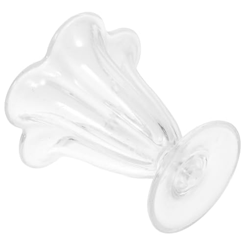 Hohopeti Miniatur Eisbecher Modell Miniaturbecher Dekoration DIY Requisit Transparent Langlebig Leicht Puppenhaus Küche Zubehör von Hohopeti