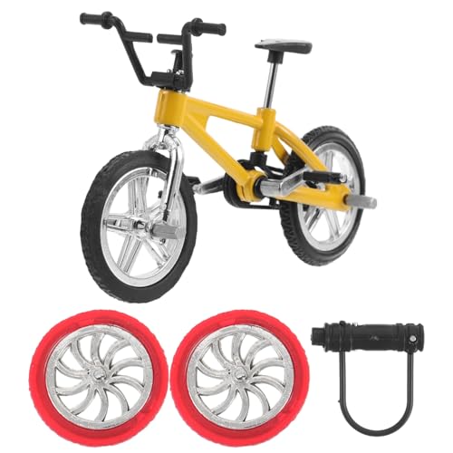 Hohopeti Miniatur Fahrradmodell aus Legierung Kreatives Finger Mountainbike Kleines Detailgetreues für Deko und Sammeln Robustes Mountainbike Modell Hohopeti Miniatur Fahrradmodell aus Legierung Kreatives Finger Mountainbike Kleines Detailgetreues für Deko und Sammeln Robustes Mountainbike Modell von Hohopeti