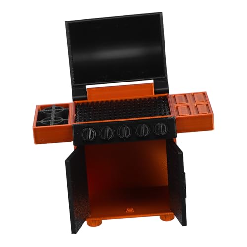 Hohopeti Miniatur Grill Modell BBQ Grillwagen Garten Dekoration Puppenhaus Zubehör Detailreich Robust und Leicht zu Reinigen für Outdoor Camping Szenen Hohopeti Miniatur Grill Modell BBQ Grillwagen Garten Dekoration Puppenhaus Zubehör Detailreich Robust und Leicht zu Reinigen für Outdoor Camping Szenen von Hohopeti