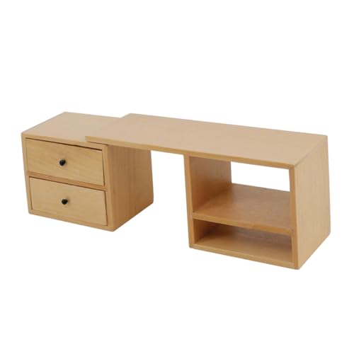 Hohopeti Miniatur Möbel Holzregal Ornament für Puppenhaus Hochwertige Miniaturmöbel Deko für Schreibtisch und Miniaturlandschaften Hohopeti Miniatur Möbel Holzregal Ornament für Puppenhaus Hochwertige Miniaturmöbel Deko für Schreibtisch und Miniaturlandschaften von Hohopeti