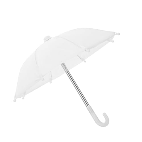 Hohopeti Miniatur Puppenhaus Regenschirm Dekoration Weiß Leicht Kompakt Langlebig Für Amerikanische Mädchen Puppe Zubehör Hohopeti Miniatur Puppenhaus Regenschirm Dekoration Weiß Leicht Kompakt Langlebig Für Amerikanische Mädchen Puppe Zubehör von Hohopeti