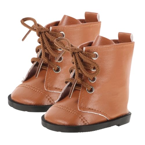 Hohopeti Miniatur Puppenschuhe PU Stiefel für Puppen Leicht Flexibel Bunte Boots zum Kreativen und Dekorieren Vielseitig Kombinierbar Zubehör von Hohopeti