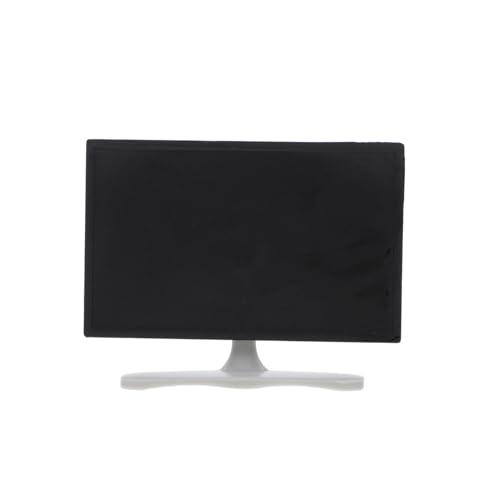 Hohopeti Miniatur tv Modellspielzeug Miniatur Fernsehgerät Leicht und Tragbar Puppenhaus Zubehör für Dekoratives Spielhaus Möbel Realistisches LCD Display Schwarz Hohopeti Miniatur tv Modellspielzeug Miniatur Fernsehgerät Leicht und Tragbar Puppenhaus Zubehör für Dekoratives Spielhaus Möbel Realistisches LCD Display Schwarz von Hohopeti