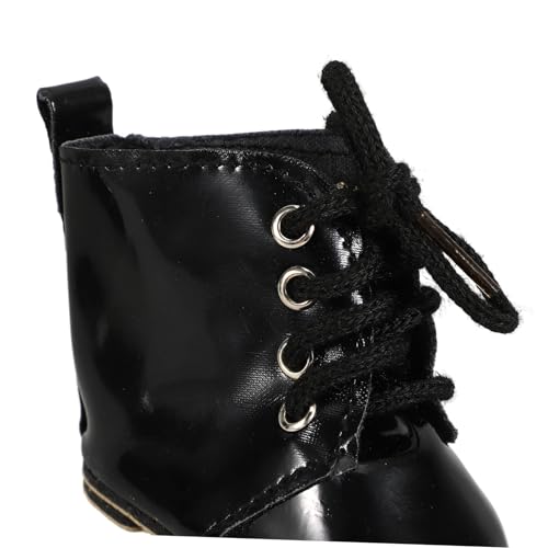 Hohopeti Miniature Doll Boots Pu Material Puppenschuhe Einfache Anziehfunktion Vielseitig Kombinierbar Zartes Design für Puppenzubehör und Fotorequisiten von Hohopeti