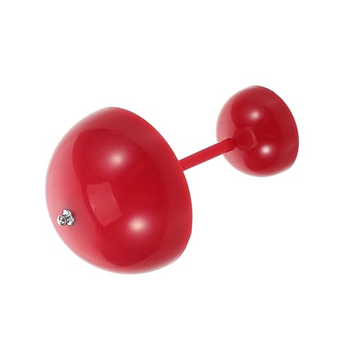 Hohopeti Miniaturlampe Für Puppenhaus: Puppenhaus-mini-schreibtischlampe, Nachttisch, Led-mini-tischleuchte, Modell Für DIY-Puppen, Heimmöbel-, Rot (ohne Batterie) von Hohopeti