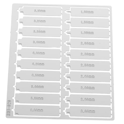 Hohopeti Modell-Hole Maker Metall Flachboden-Bohrer Präzise Runde DIY Modellbau Reparatur Werkzeug für Miniatur Basteln von Hohopeti