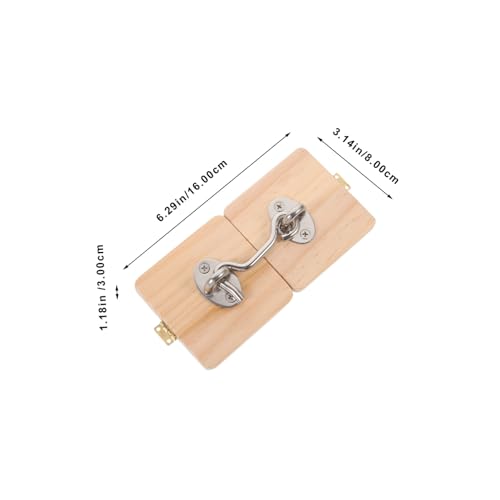 Hohopeti Montessori Busy Board DIY Tür Riegel aus Kognitives Aktivitätsspielzeug für Fein Poliert Fördert Motorik Hand Auge koordination und Logisches Denken Hohopeti Montessori Busy Board DIY Tür Riegel aus Kognitives Aktivitätsspielzeug für Fein Poliert Fördert Motorik Hand Auge koordination und Logisches Denken von Hohopeti