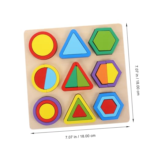 Hohopeti Montessori Holzbausteine Formen Lernspielzeug für Kleinkinder Pädagogisches Motorikspielzeug zur Farberkennung und Hand Auge koordination Hohopeti Montessori Holzbausteine Formen Lernspielzeug für Kleinkinder Pädagogisches Motorikspielzeug zur Farberkennung und Hand Auge koordination von Hohopeti