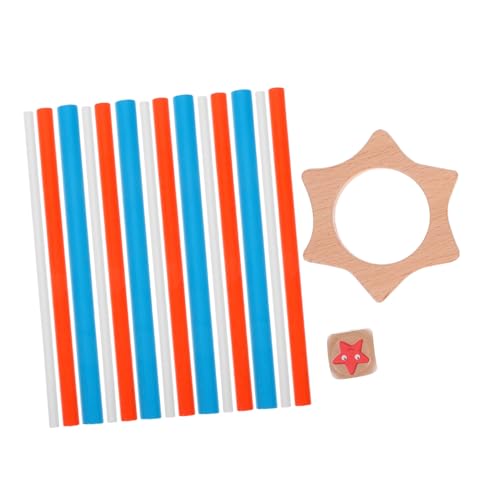 Hohopeti Montessori Holzspielzeug Balance Challenge Stäbe Lernspiel für Geduld Koordination Farbenerkennung Familienspiel Reise Freizeit Hohopeti Montessori Holzspielzeug Balance Challenge Stäbe Lernspiel für Geduld Koordination Farbenerkennung Familienspiel Reise Freizeit von Hohopeti