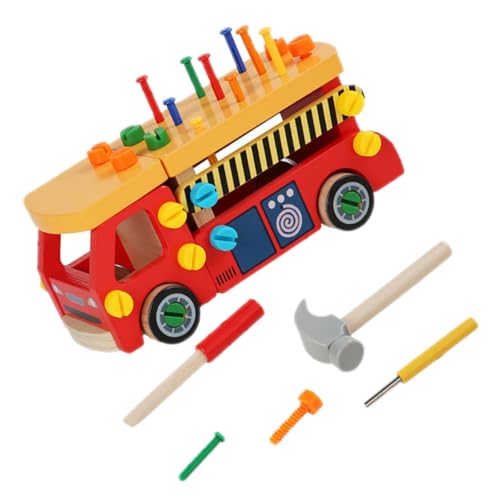 Hohopeti Montessori Holzwerkzeug Set Kindgerecht mit Schrauben und Nägeln für Ab Jahre Lernspielzeug Hand Auge Koordination und Logischem Denken Hohopeti Montessori Holzwerkzeug Set Kindgerecht mit Schrauben und Nägeln für Ab Jahre Lernspielzeug Hand Auge Koordination und Logischem Denken von Hohopeti