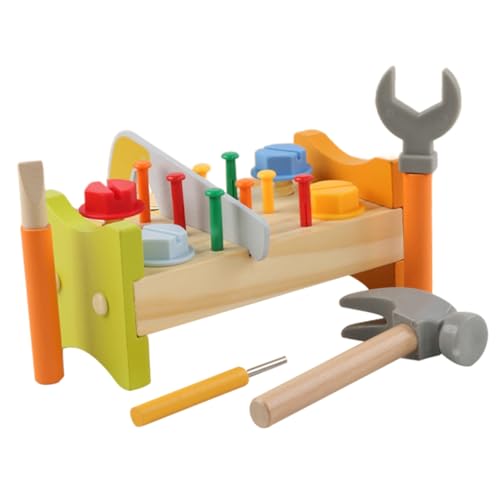 Hohopeti Montessori Schraubendreher Auto für Abnehmbares Werkzeugbrett Feinmotorik Farbenfrohes Lernspielzeug für Kreative Aktivitäten und Gemeinsames Hohopeti Montessori Schraubendreher Auto für Abnehmbares Werkzeugbrett Feinmotorik Farbenfrohes Lernspielzeug für Kreative Aktivitäten und Gemeinsames von Hohopeti