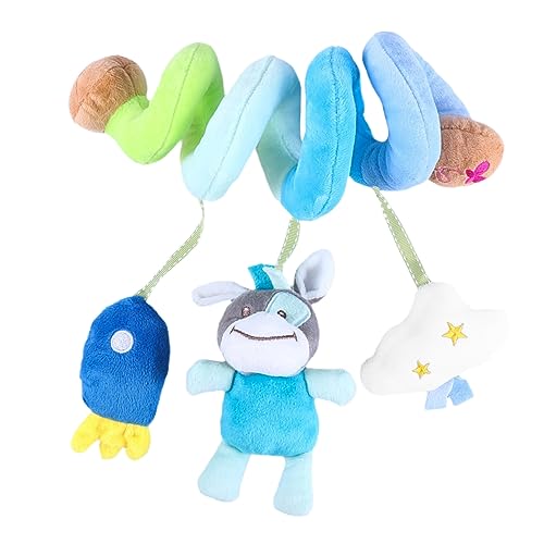 Hohopeti Multifunktionales mit Klingel für Babybett und Autositz Weiches Buntes Rasselspielzeug zum Aufhängen Leicht und Entwicklungsfördernd für Junge Mädchen Hohopeti Multifunktionales mit Klingel für Babybett und Autositz Weiches Buntes Rasselspielzeug zum Aufhängen Leicht und Entwicklungsfördernd für Junge Mädchen von Hohopeti