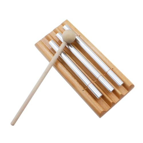 Hohopeti Musikinstrument Holz Klangröhre Schlaginstrument Musikspielzeug für Ab Jahren Sicher Glatt Klingend Robust von Hohopeti