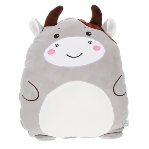 Hohopeti Niedliches Plüsch Kuh Kissen mit Weichem Kuscheliges Tierkissen für Dekoratives Cartoon stofftier als Geschenk für Jungen und Mädchen Hohopeti Niedliches Plüsch Kuh Kissen mit Weichem Kuscheliges Tierkissen für Dekoratives Cartoon stofftier als Geschenk für Jungen und Mädchen von Hohopeti