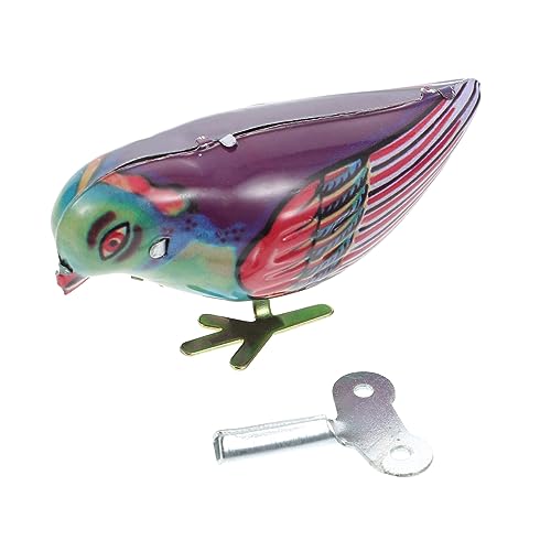 Hohopeti Nostalgisches Aufziehspielzeug aus Blech Magpie Wind Up Toy Langlebig Sicher mit Glatten Kanten für Kindergeburtstag Party Mitgebsel und Dekoration Hohopeti Nostalgisches Aufziehspielzeug aus Blech Magpie Wind Up Toy Langlebig Sicher mit Glatten Kanten für Kindergeburtstag Party Mitgebsel und Dekoration von Hohopeti