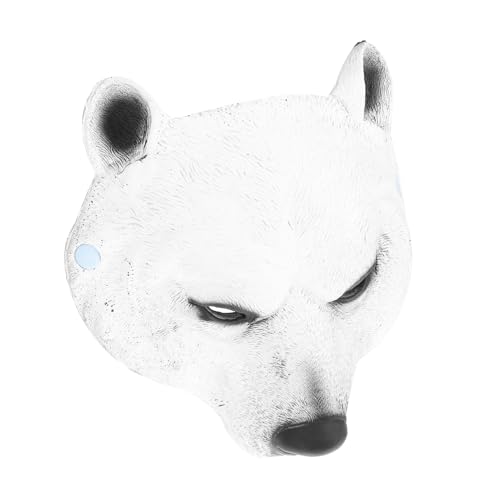 Hohopeti PU Tiergesichtsmaske Leicht und Angenehm Kostüm Party Halloween Karneval Cosplay Zubehör für Erwachsene von Hohopeti