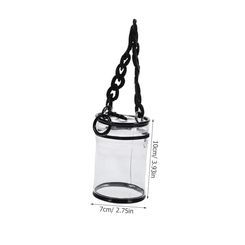 Hohopeti PVC Transparente Aufbewahrungstasche für Puppenkleidung Stoßfestes Kompaktes Sammeltasche mit Reißverschluss Praktischer Tragbarer Organizer für Mini Figuren und Puppen Staubdicht Hohopeti PVC Transparente Aufbewahrungstasche für Puppenkleidung Stoßfestes Kompaktes Sammeltasche mit Reißverschluss Praktischer Tragbarer Organizer für Mini Figuren und Puppen Staubdicht von Hohopeti